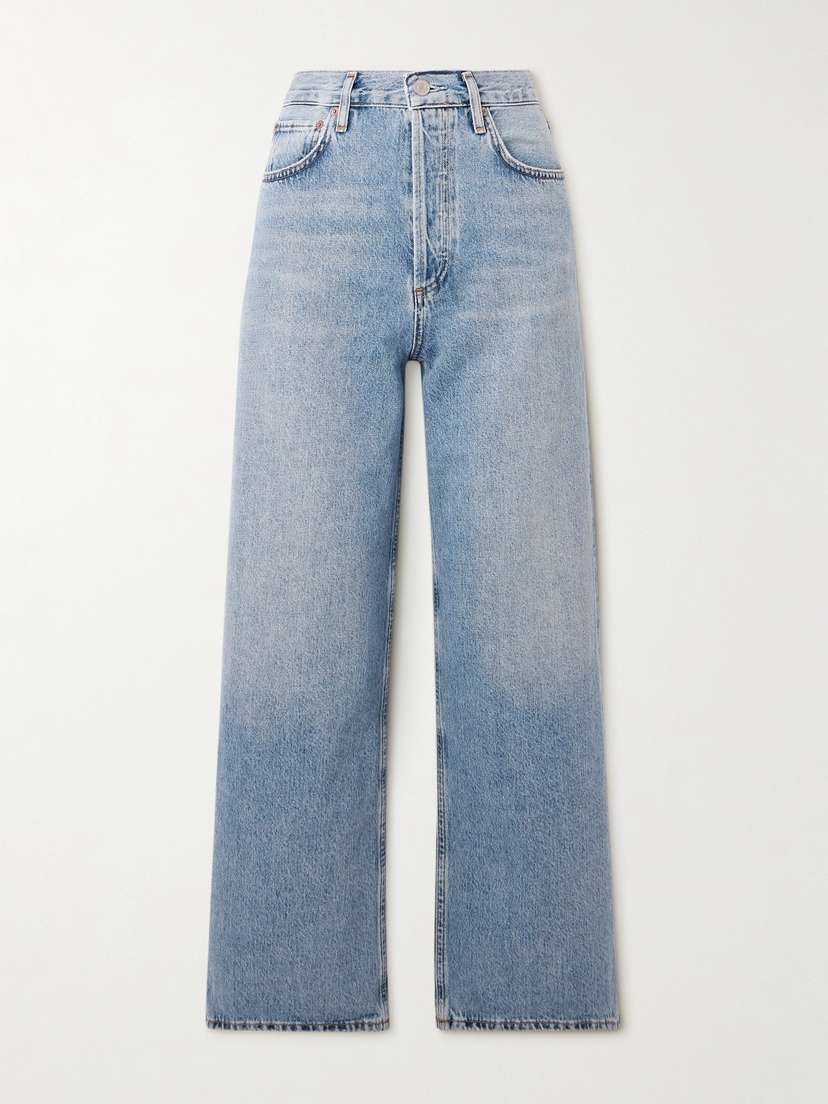 AGOLDE Ren High-rise Wide-leg Jeans