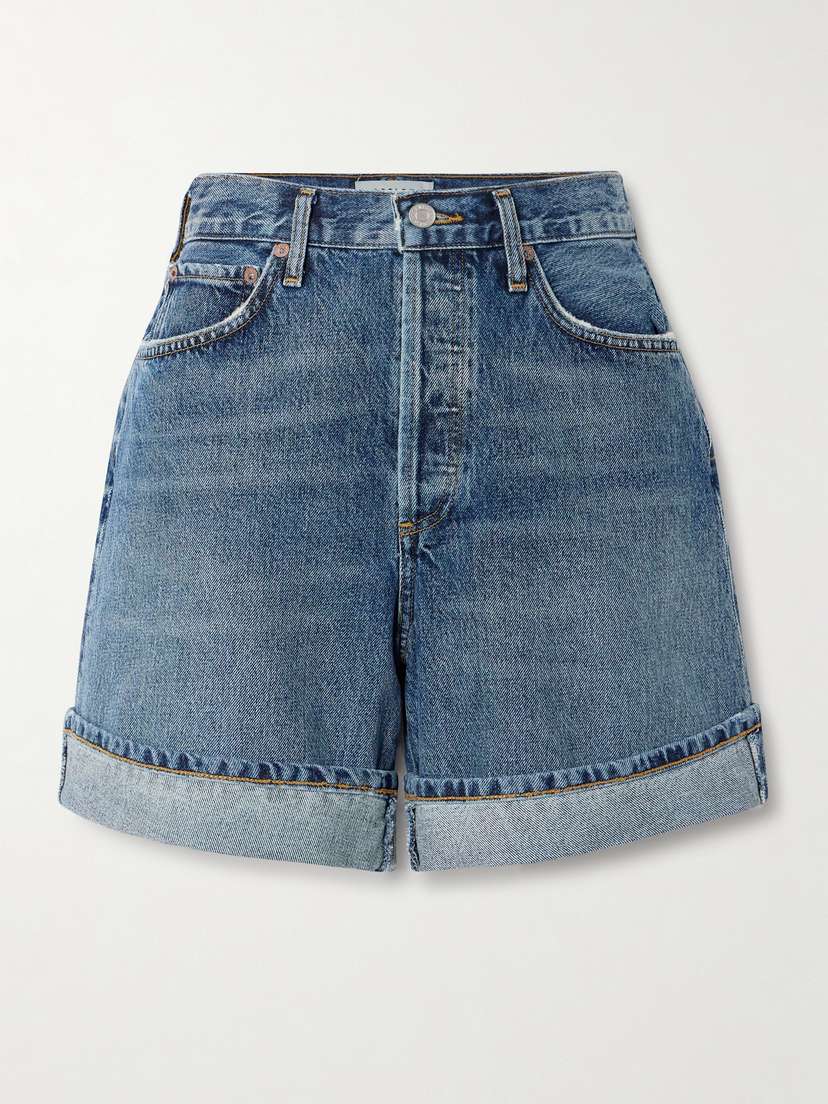 AGOLDE Dame Denim Shorts