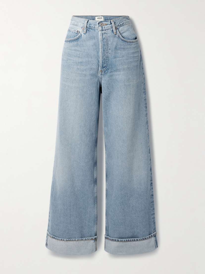 AGOLDE Dame High-rise Wide-leg Jeans