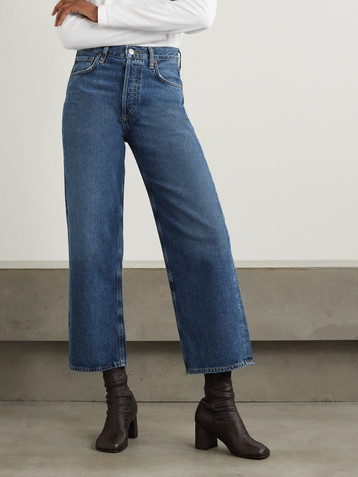 Agolde Ren high-rise wide-leg recycled jeans