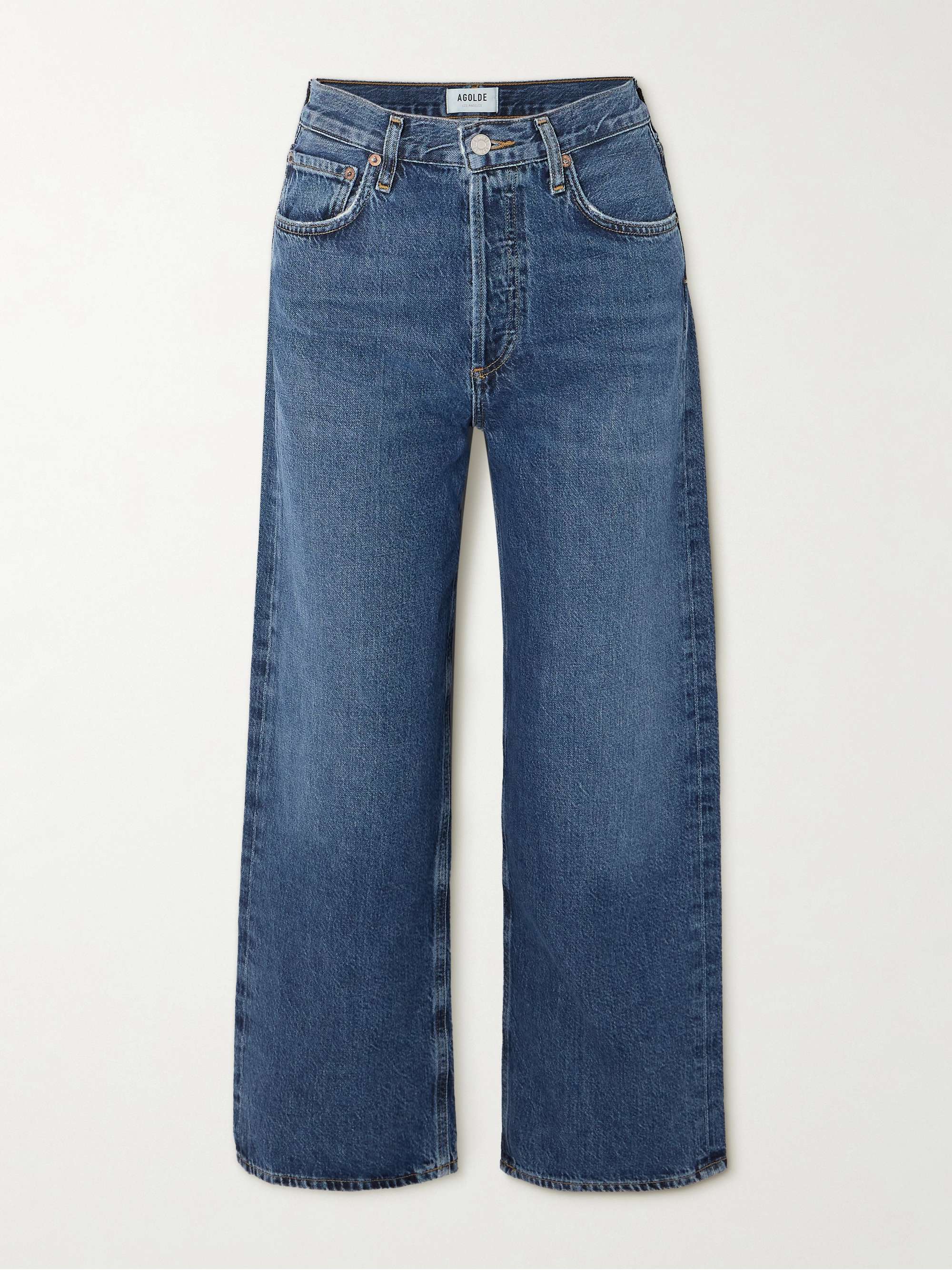 AGOLDE Ren high-rise wide-leg jeans | NET-A-PORTER