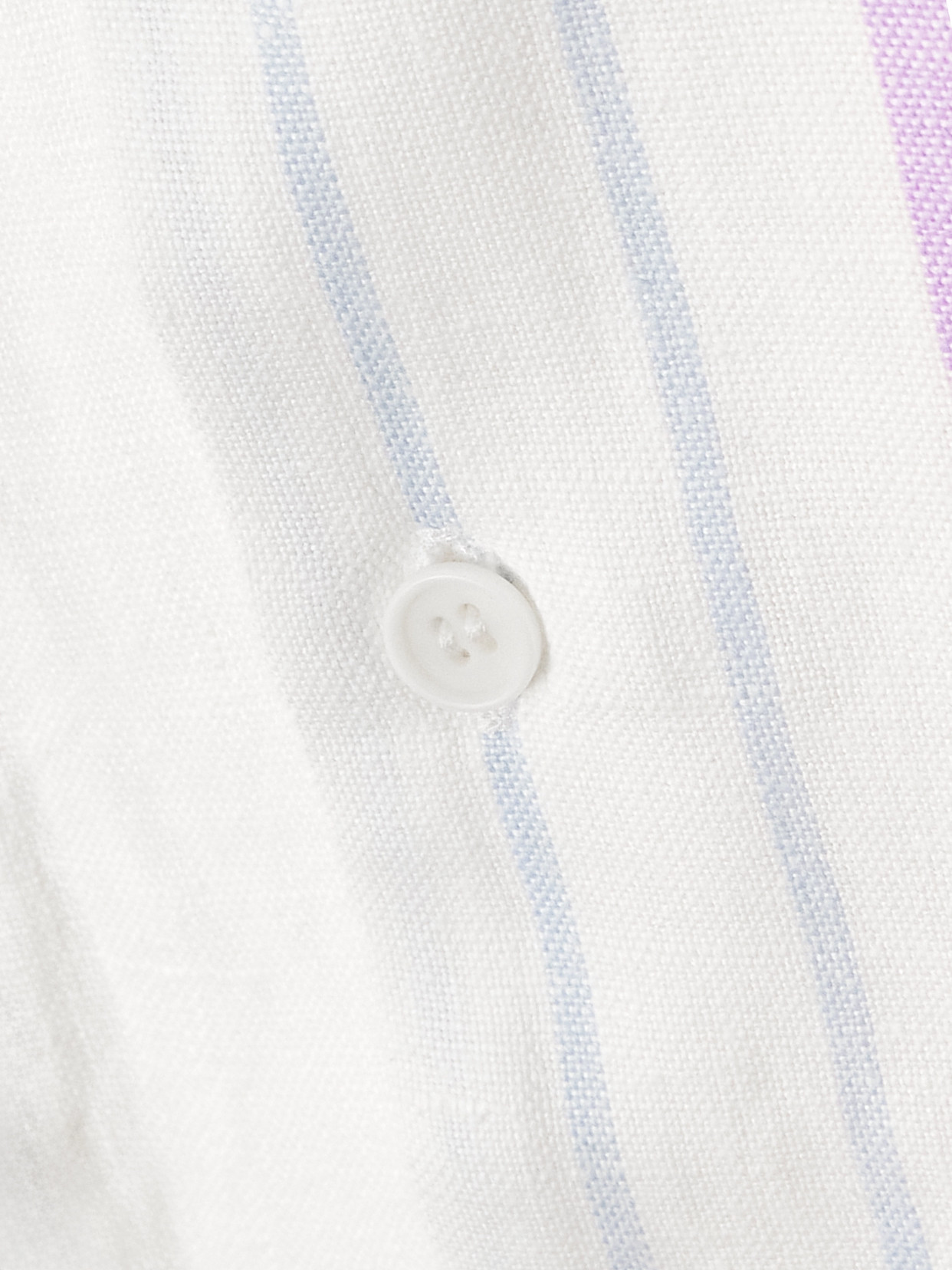 Bettter Aaron Striped Linen Shirt And Shorts Set In Multi