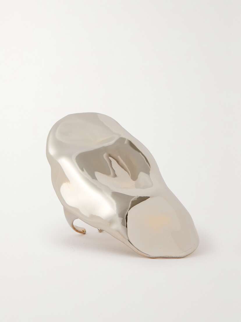 Alexander McQueen Beam Silver-tone Ring
