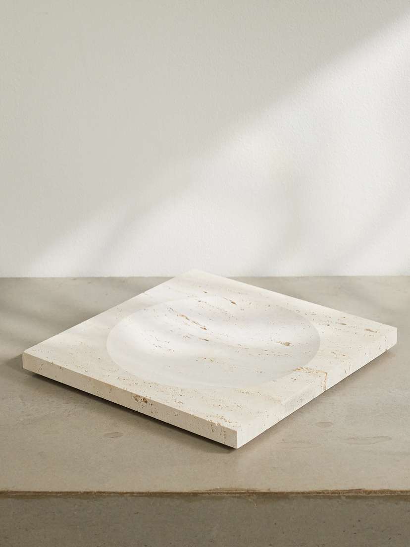 RÓHE Travertine Medium Tray