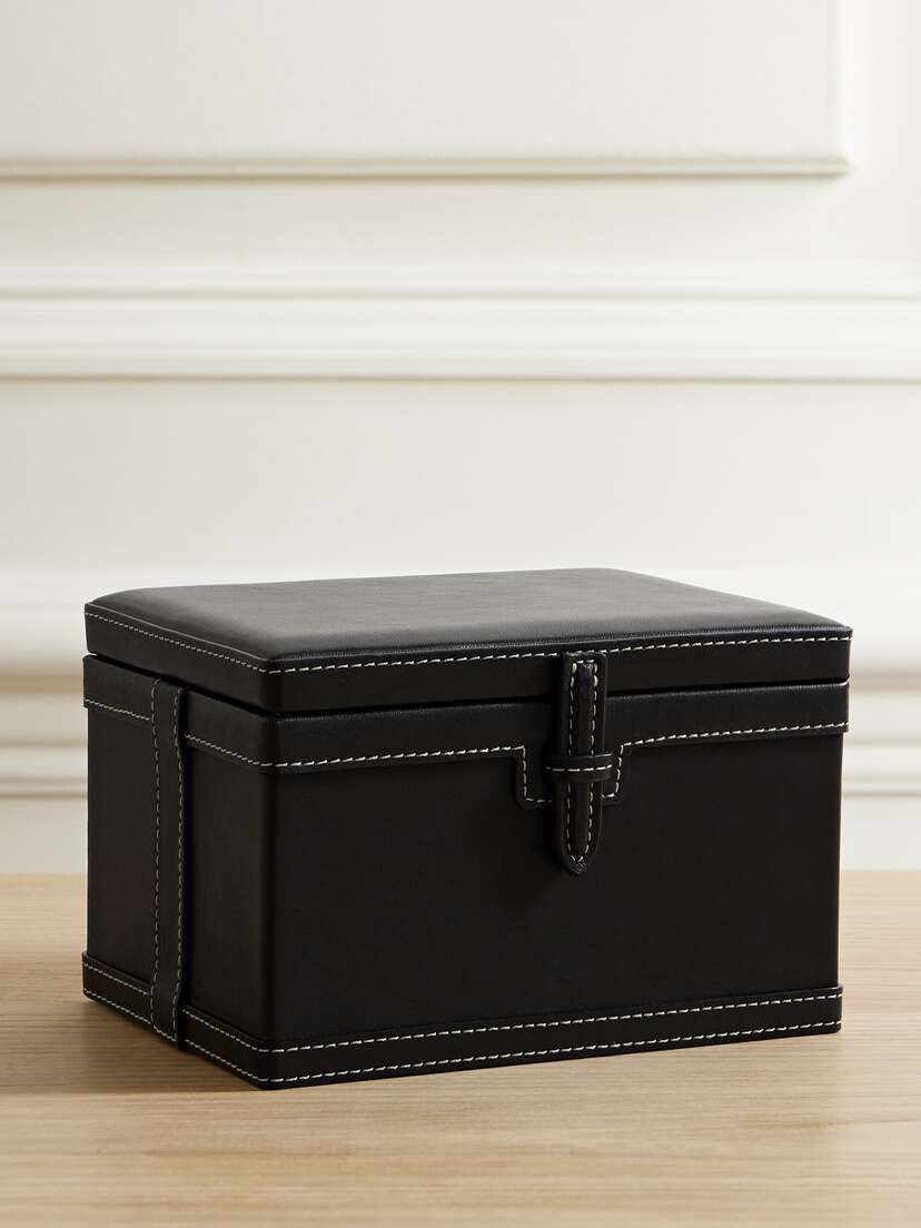 Hunting Season Small Leather Trunk Box