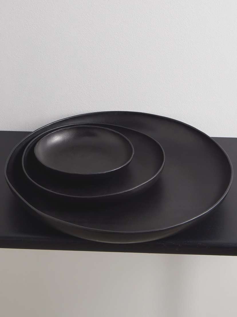 Hunting Season Set Of Three Leather Trays