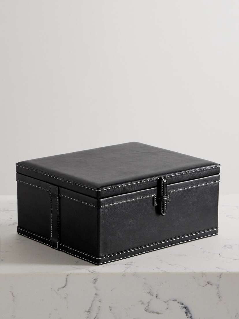 Hunting Season Medium Leather Trunk Box