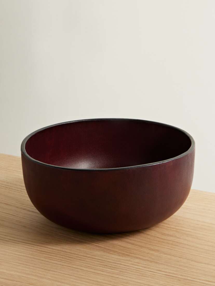 Hunting Season Leather Bowl