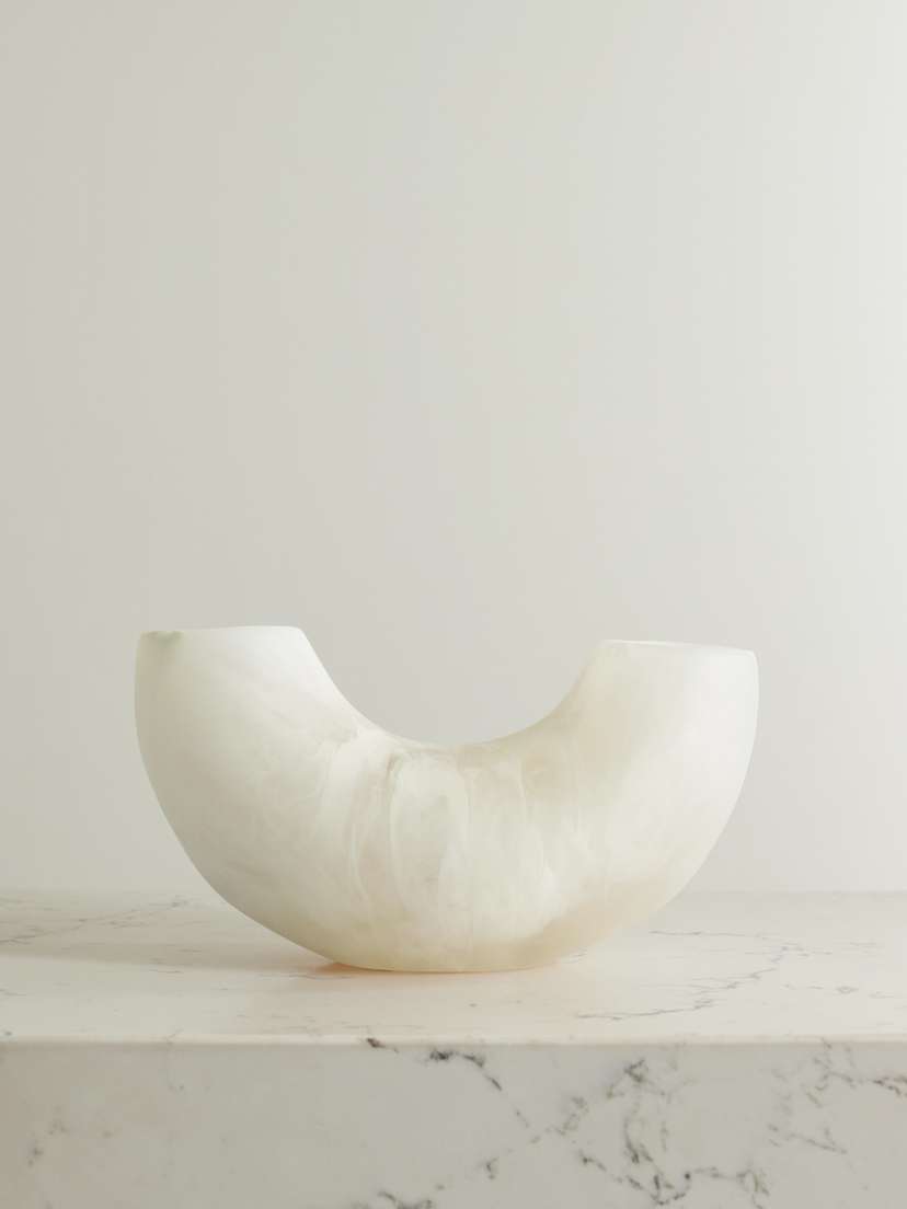 Dinosaur Designs Horn Medium Resin Vase