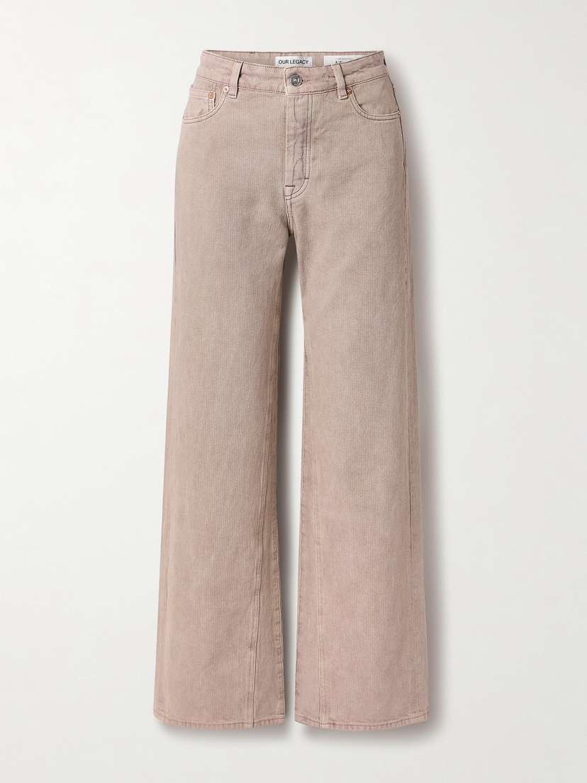 Our Legacy Trebel High-rise Straight-leg Jeans