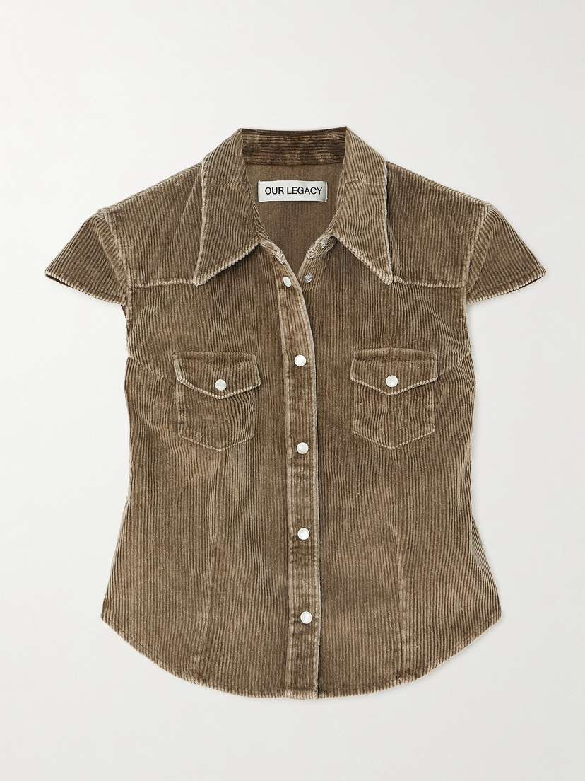 Our Legacy Daisy Cotton-corduroy Shirt