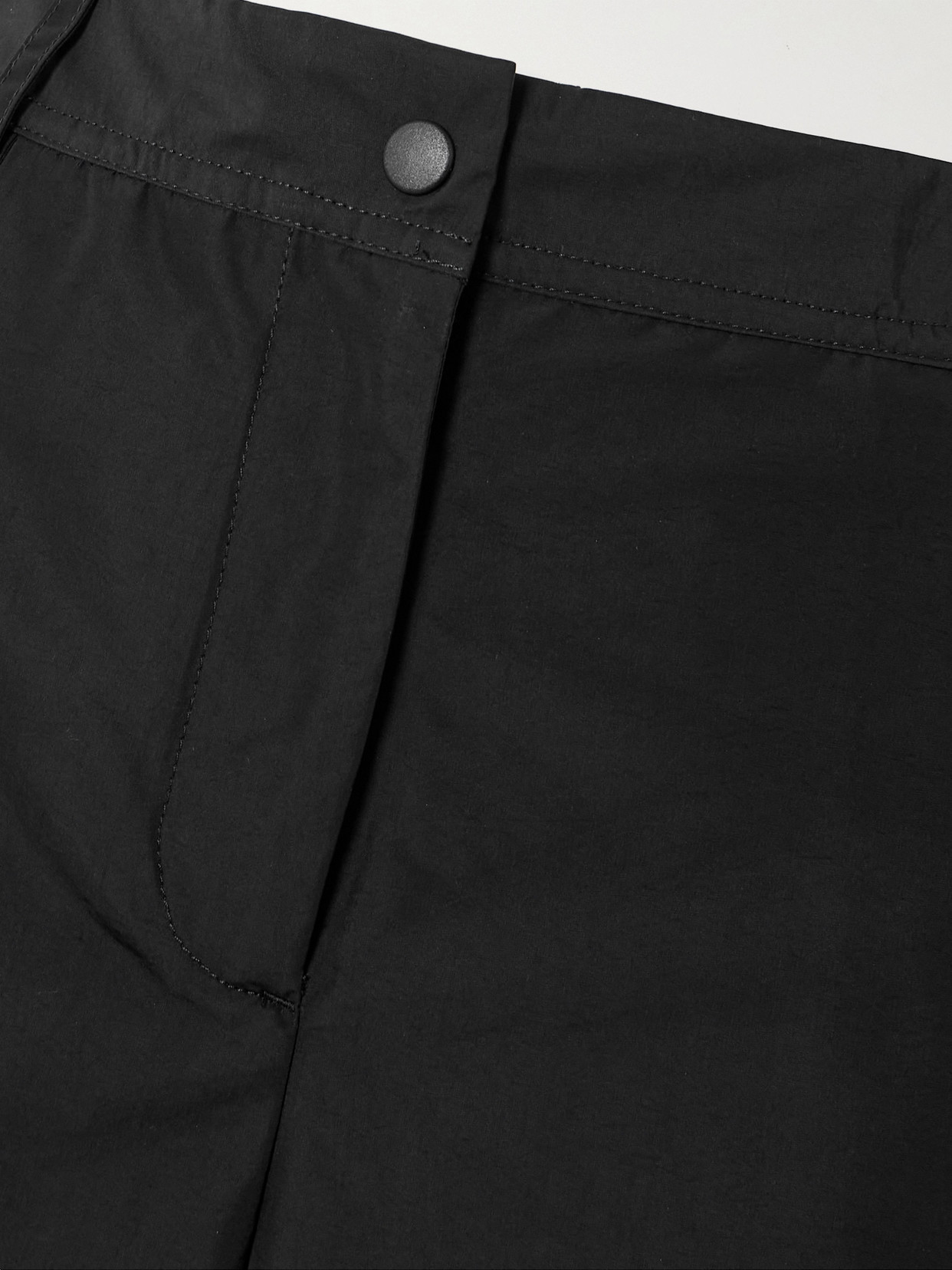 Our Legacy Alloy Wide Leg Trousers With Side Pockets In Black
