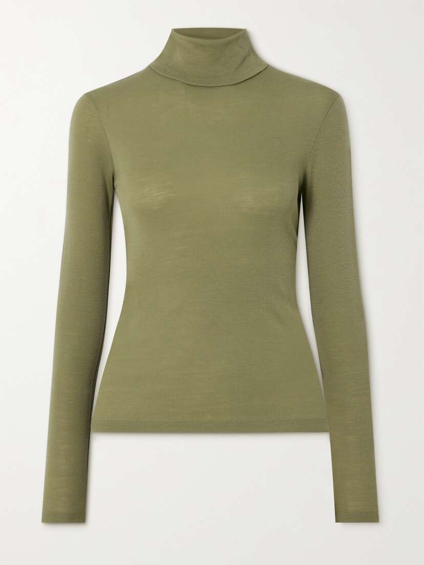 RÓHE Merino Wool Turtleneck Sweater