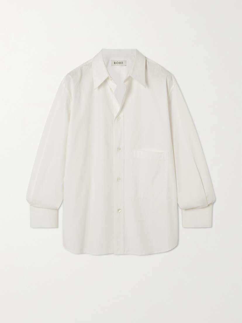 RÓHE Oversized Cotton-poplin Shirt