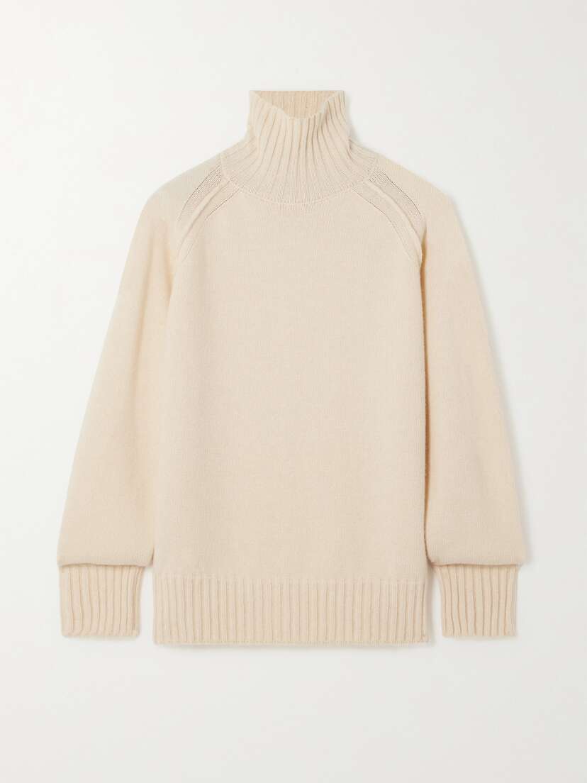 RÓHE Merino Wool And Cashmere-blend Turtleneck Sweater