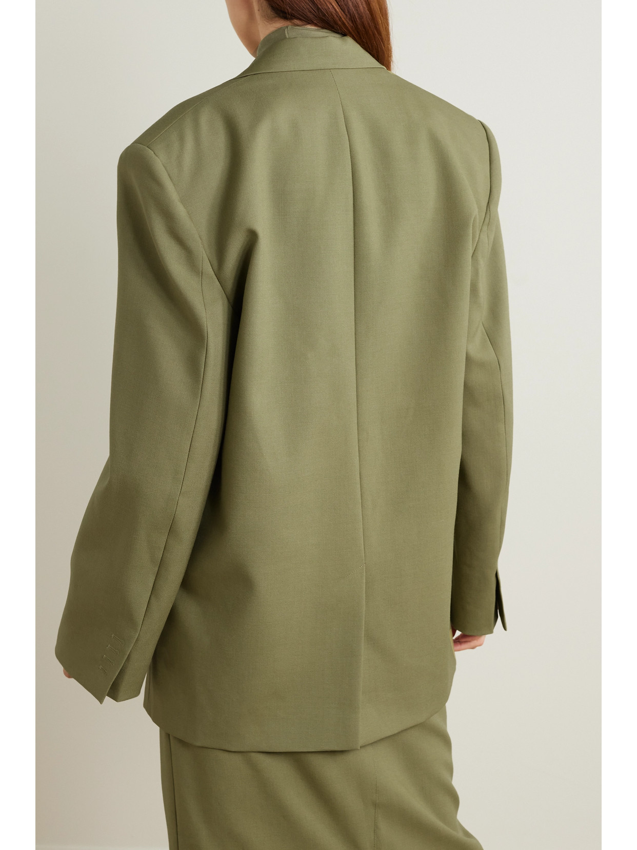 Rohe Oversized Blazer In Green