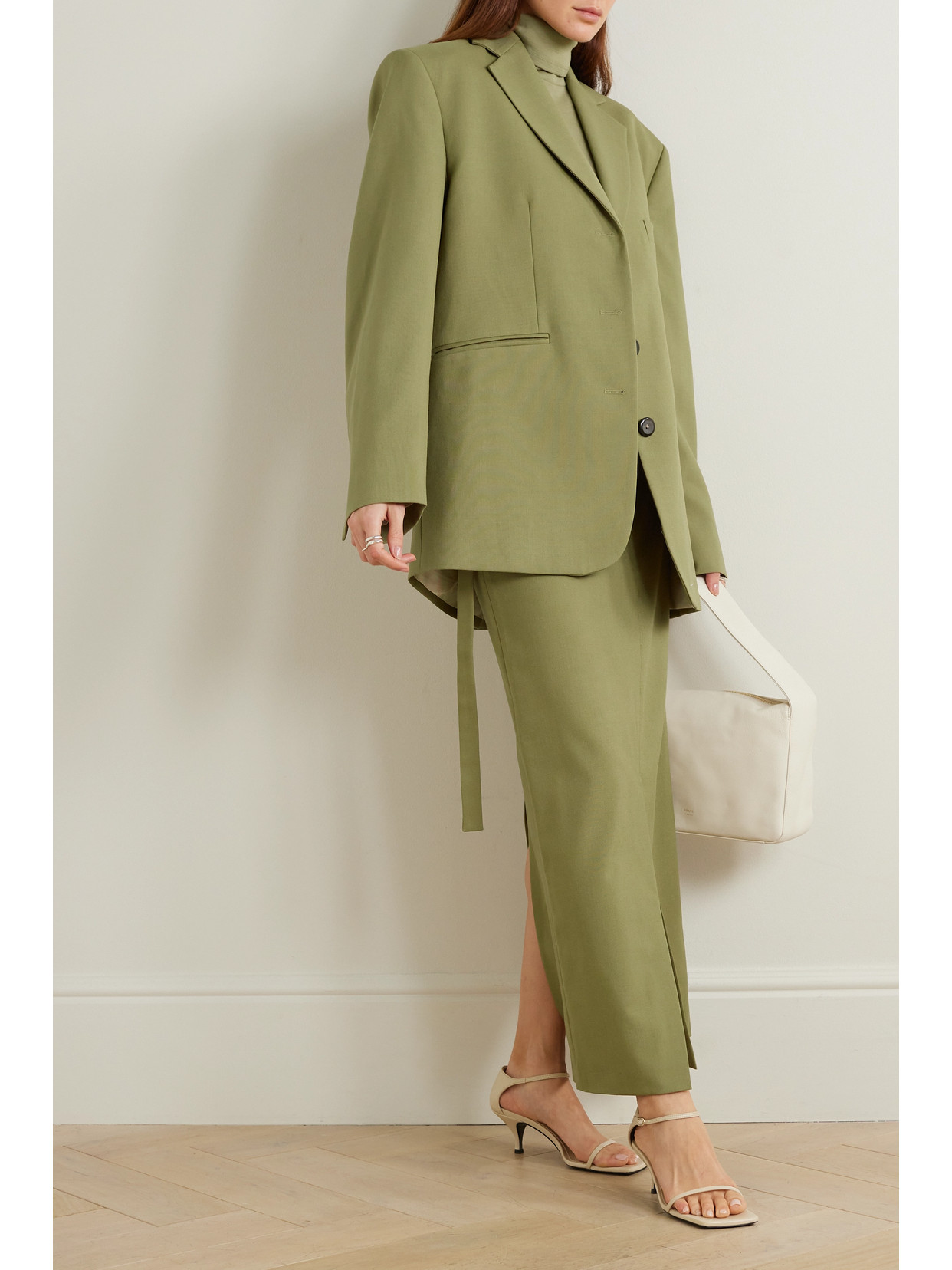Rohe Oversized Blazer In Green