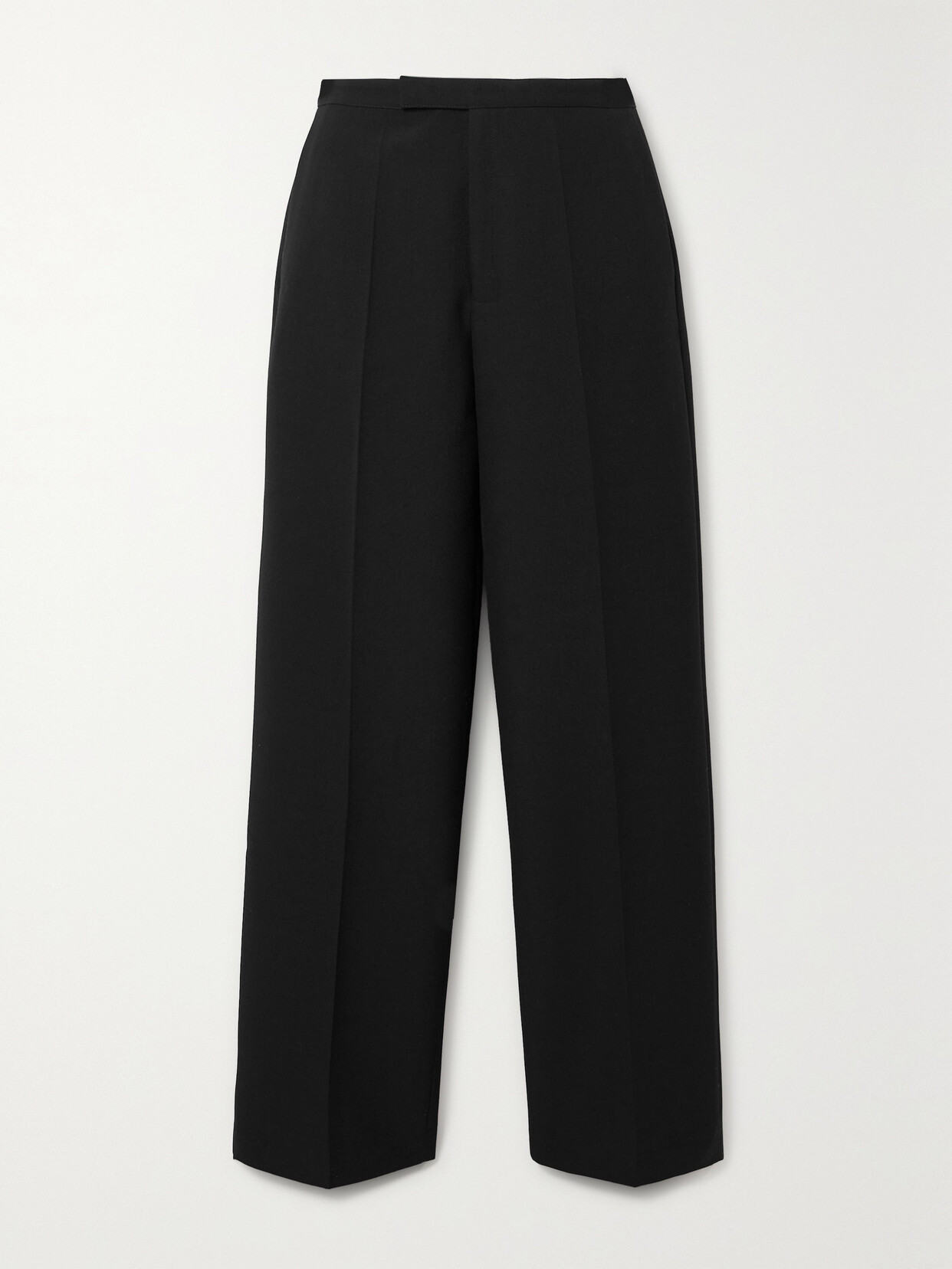 Rohe Woven Straight-leg Pants In Black