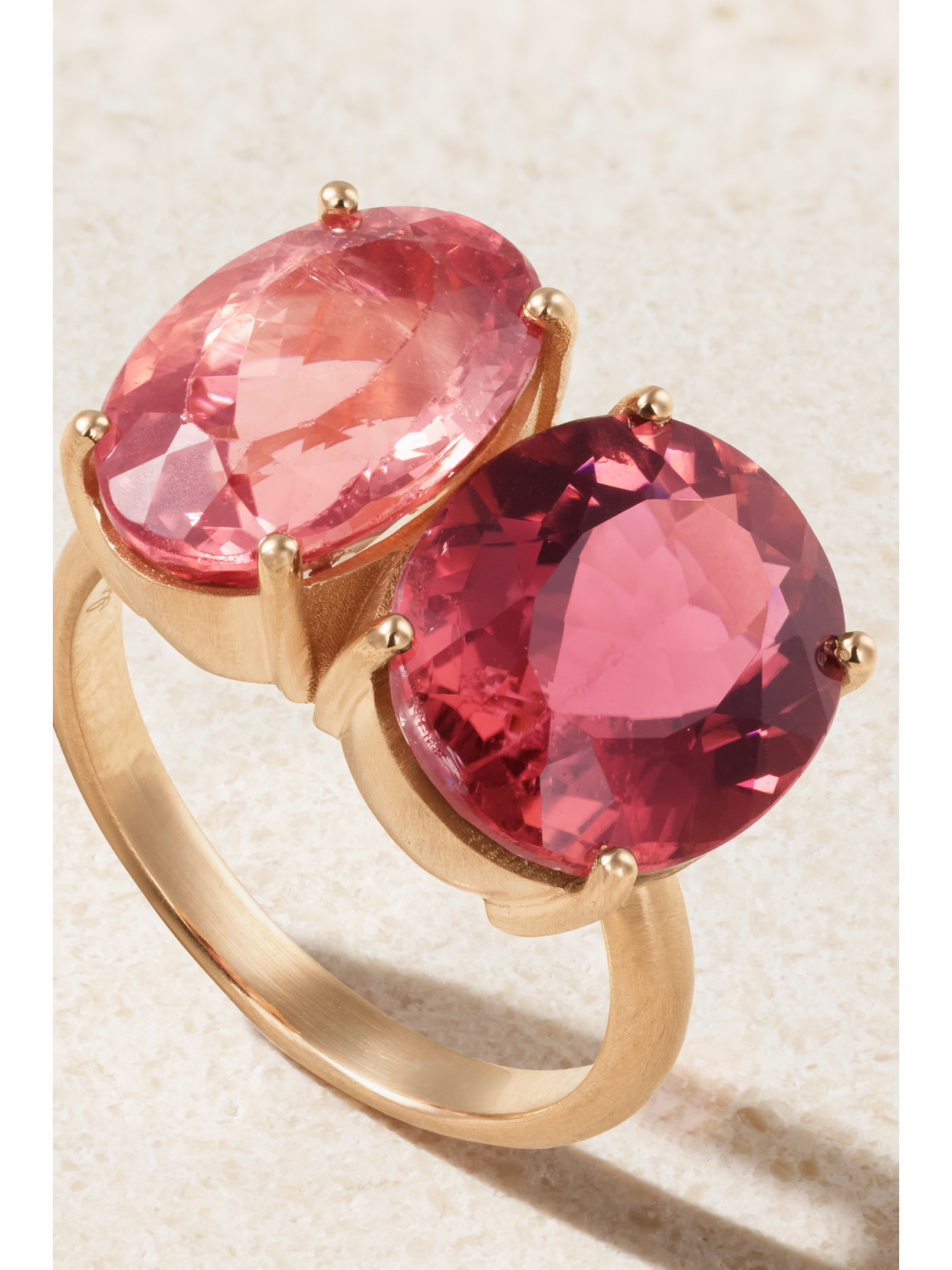 Irene Neuwirth Gemmy Gem 18-karat Rose Gold Tourmaline Ring In Gold