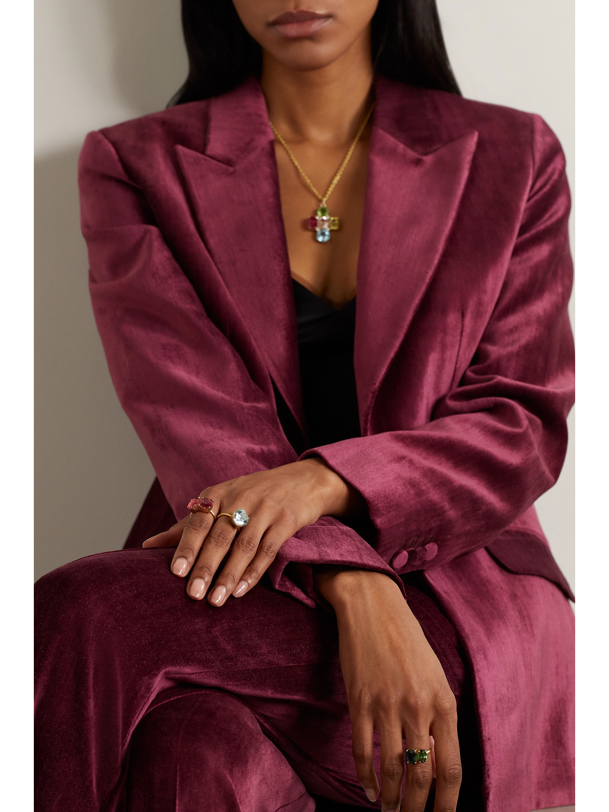 Irene Neuwirth Gemmy Gem 18-karat Rose Gold Tourmaline Ring In Gold