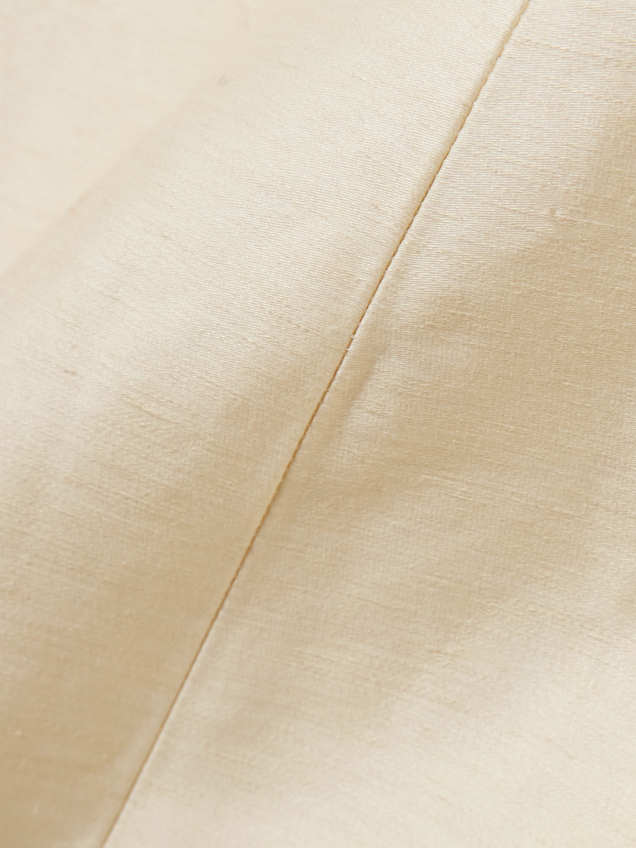 Brandon Maxwell The Shiva Paneled Linen And Silk-blend Dupioni Gown In Yellow