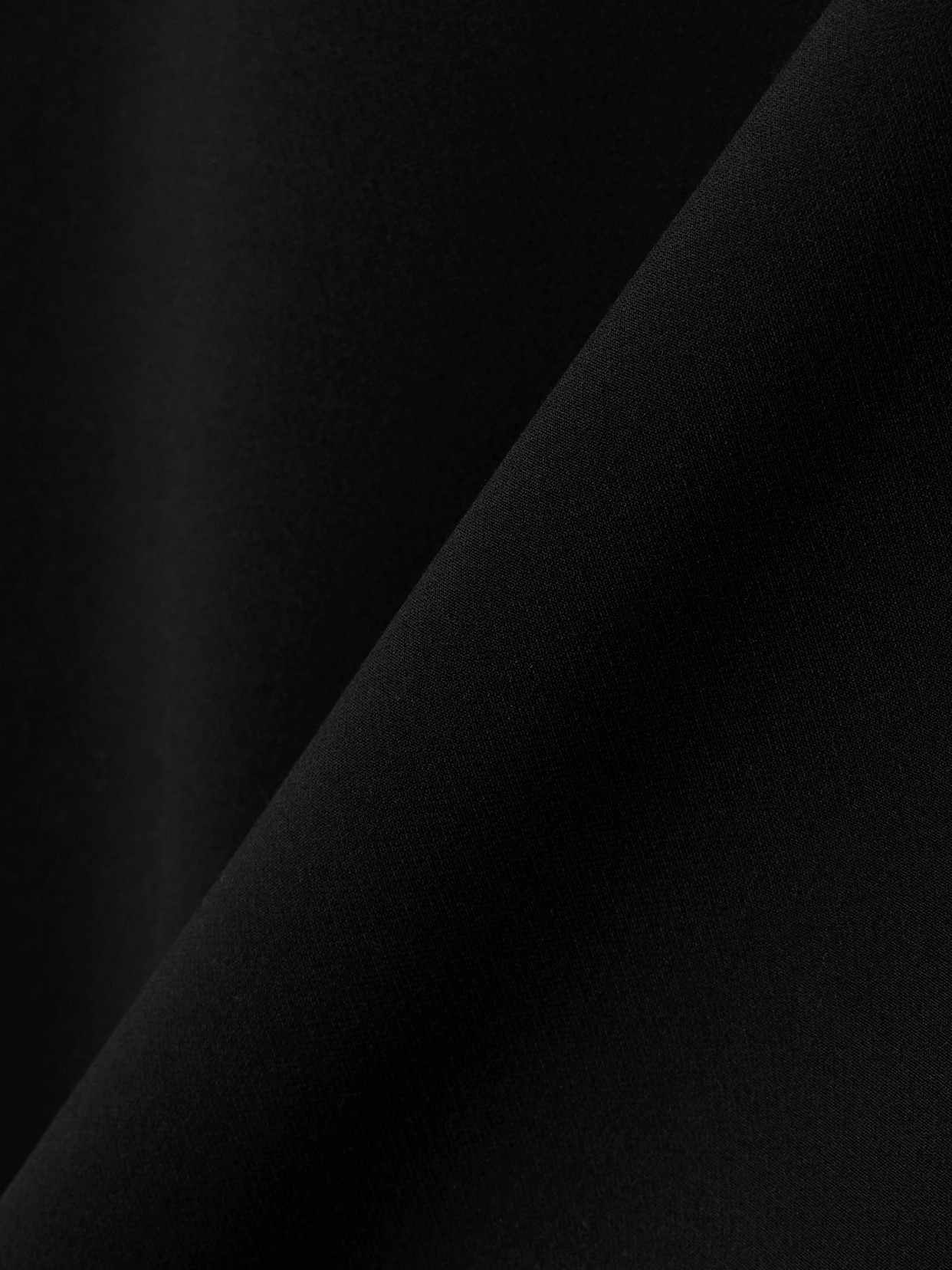 Brandon Maxwell The Zayna Off-the-shoulder Wool-blend Mini Dress In Black