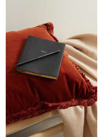 Smythson 2024 Wafer Weekly Leather Planner - Neutrals