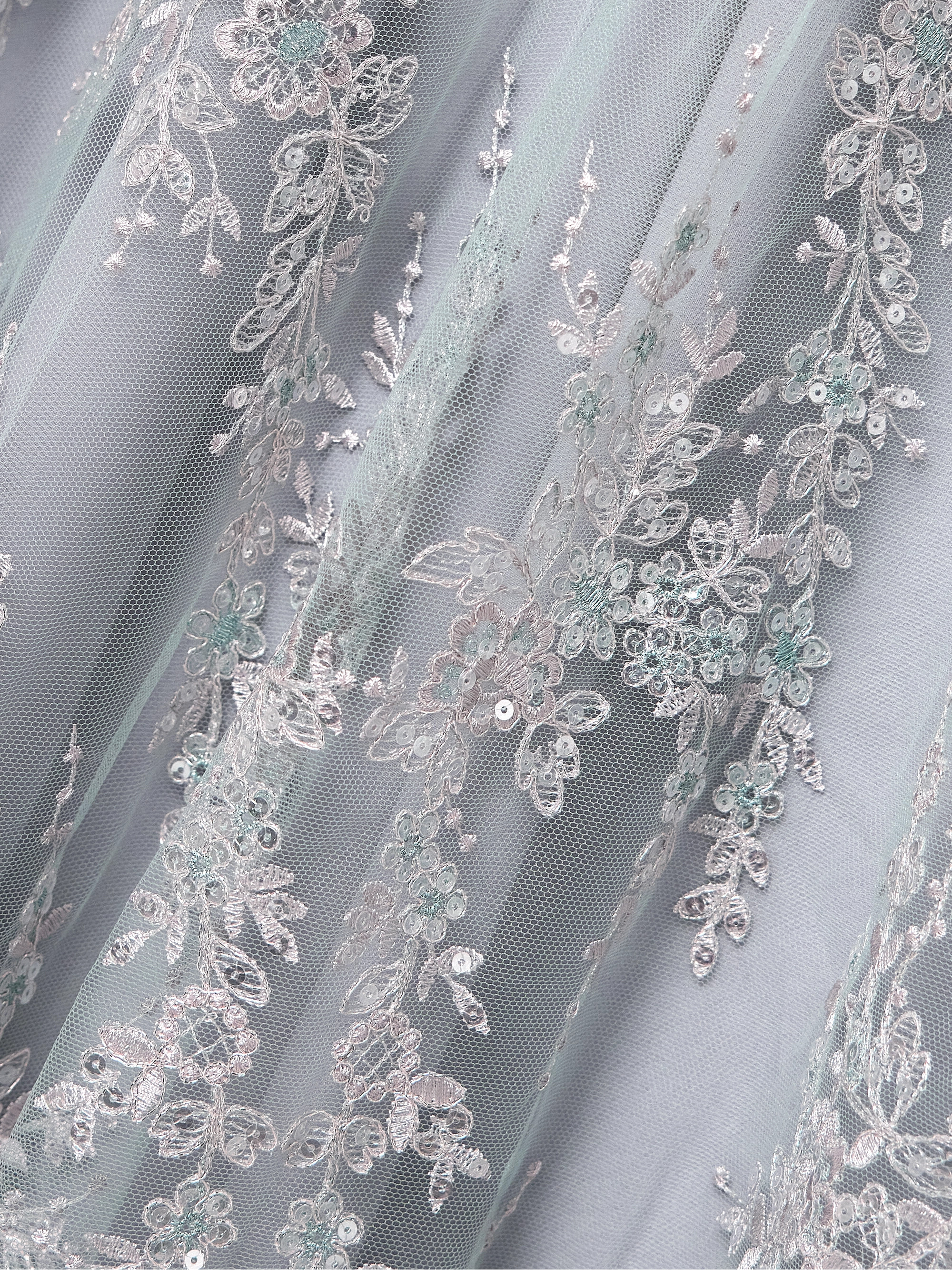 Naeem Khan Embroidered sequin-embellished tulle gown thumbnail
