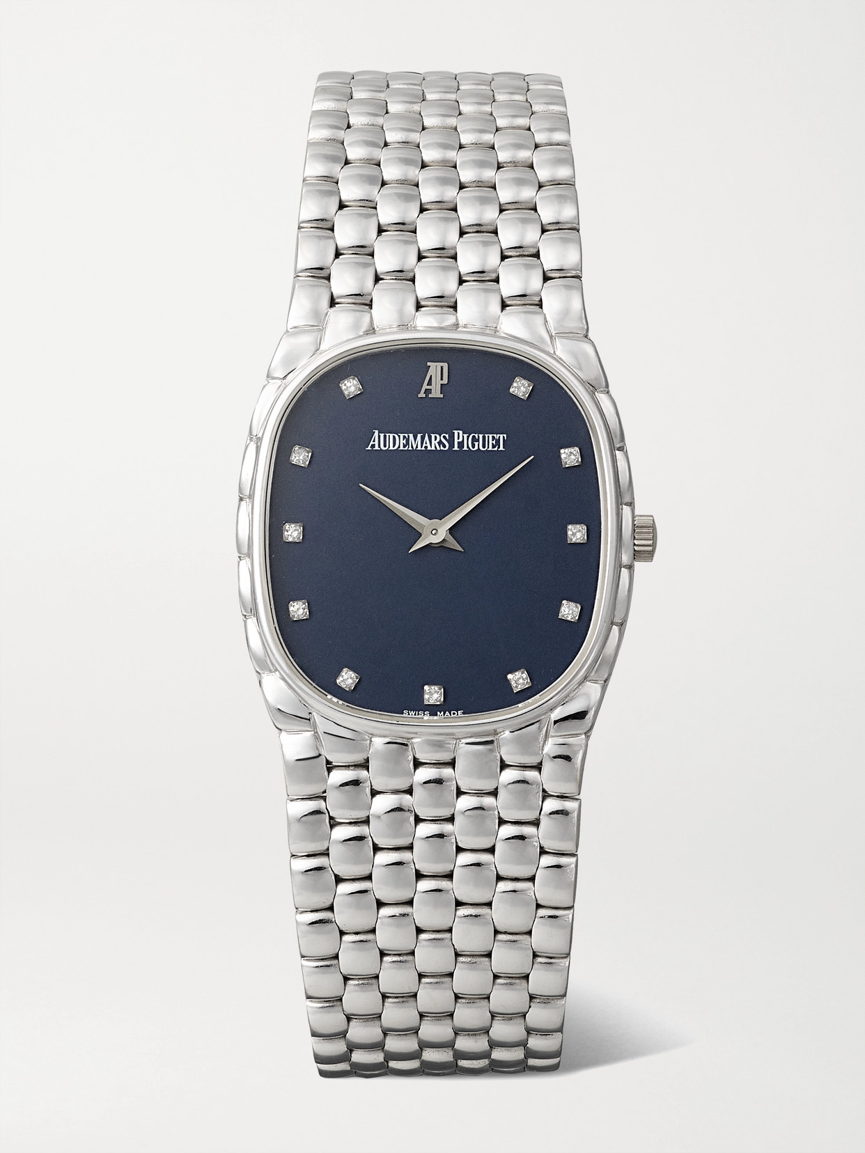 Stephanie Windsor + Audemars Piguet Vintage 1988 30mm 18-karat White Diamond Watch