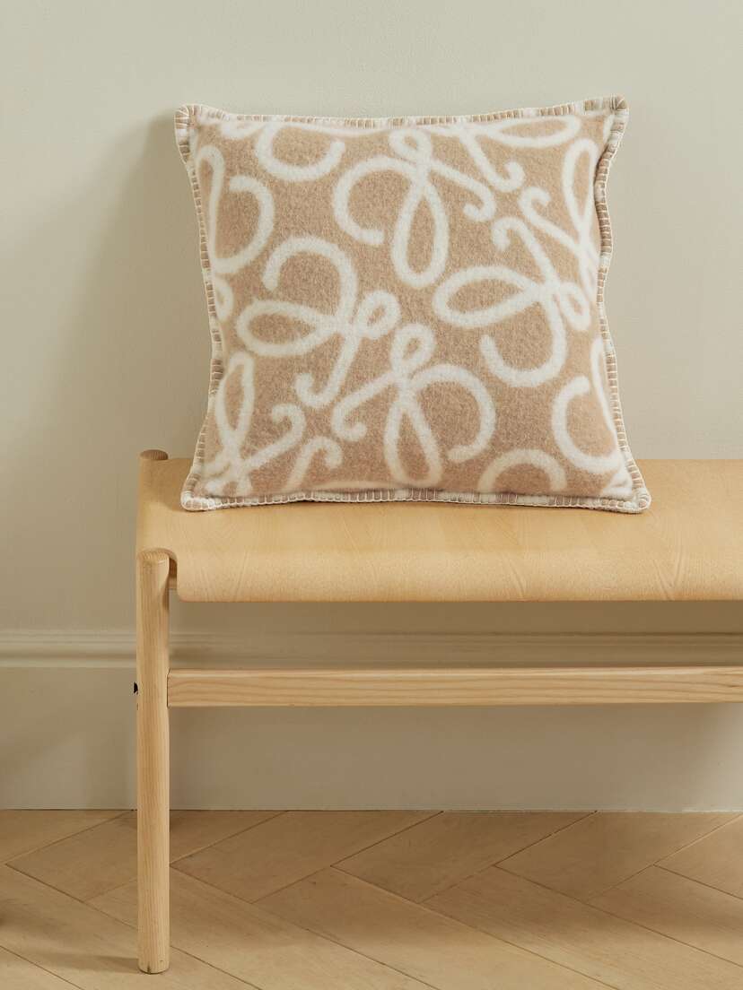Loewe Anagram Jacquard Cushion