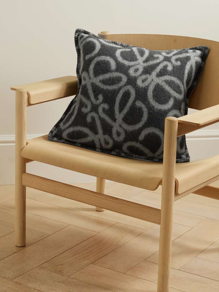 Loewe Anagram Jacquard Cushion