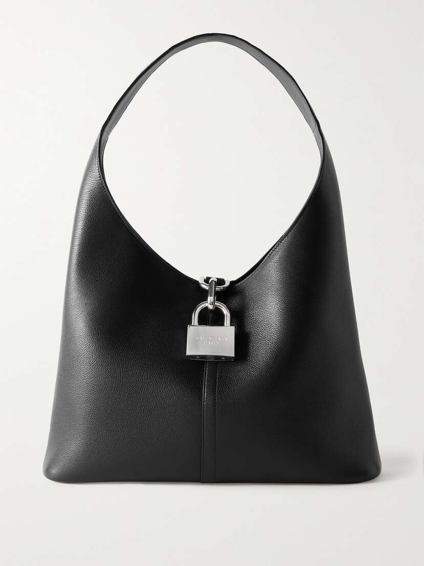 Balenciaga North-south Medium Embellished Textured-leather Tote