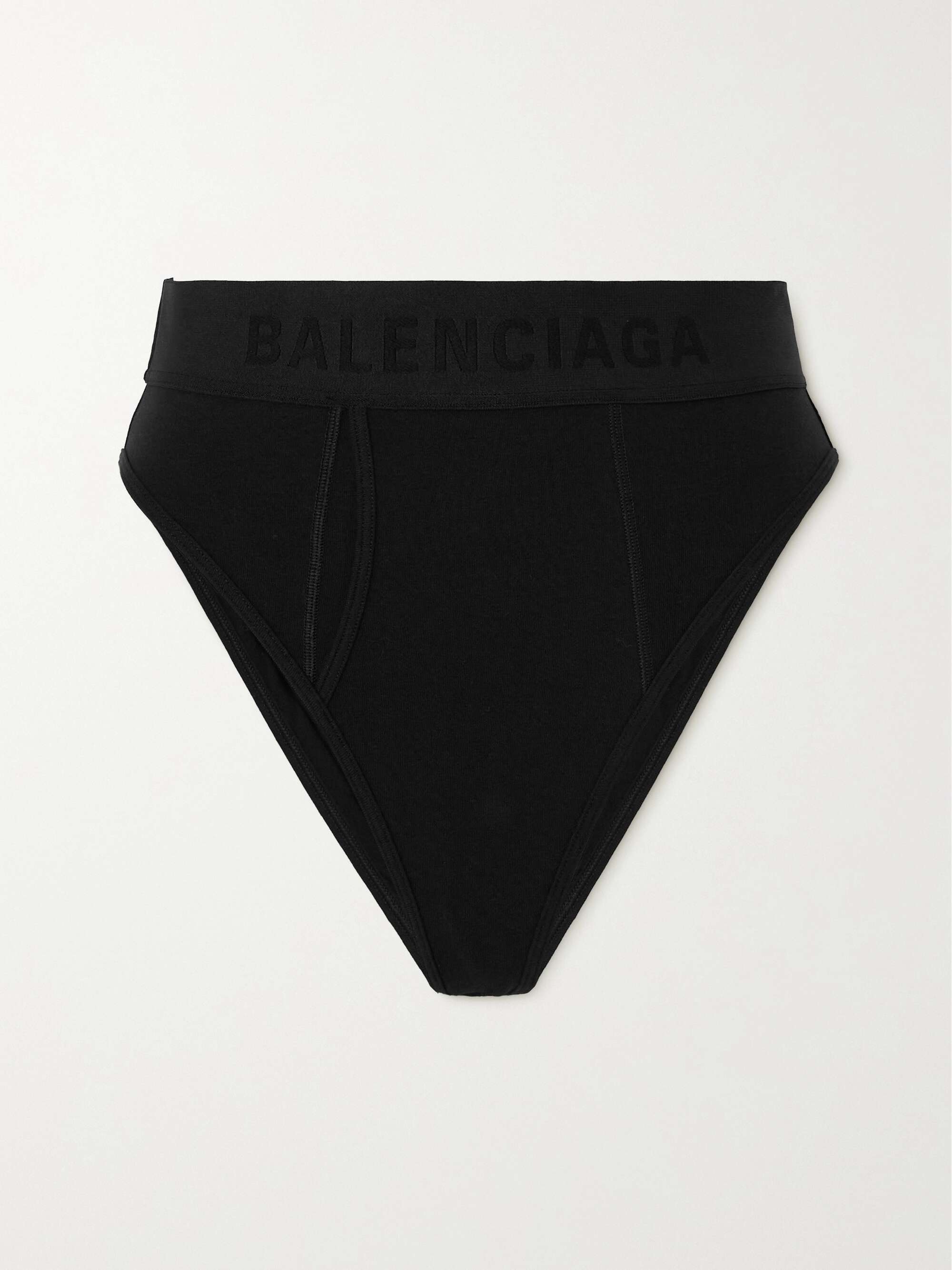 BALENCIAGA Stretch cotton-jersey briefs