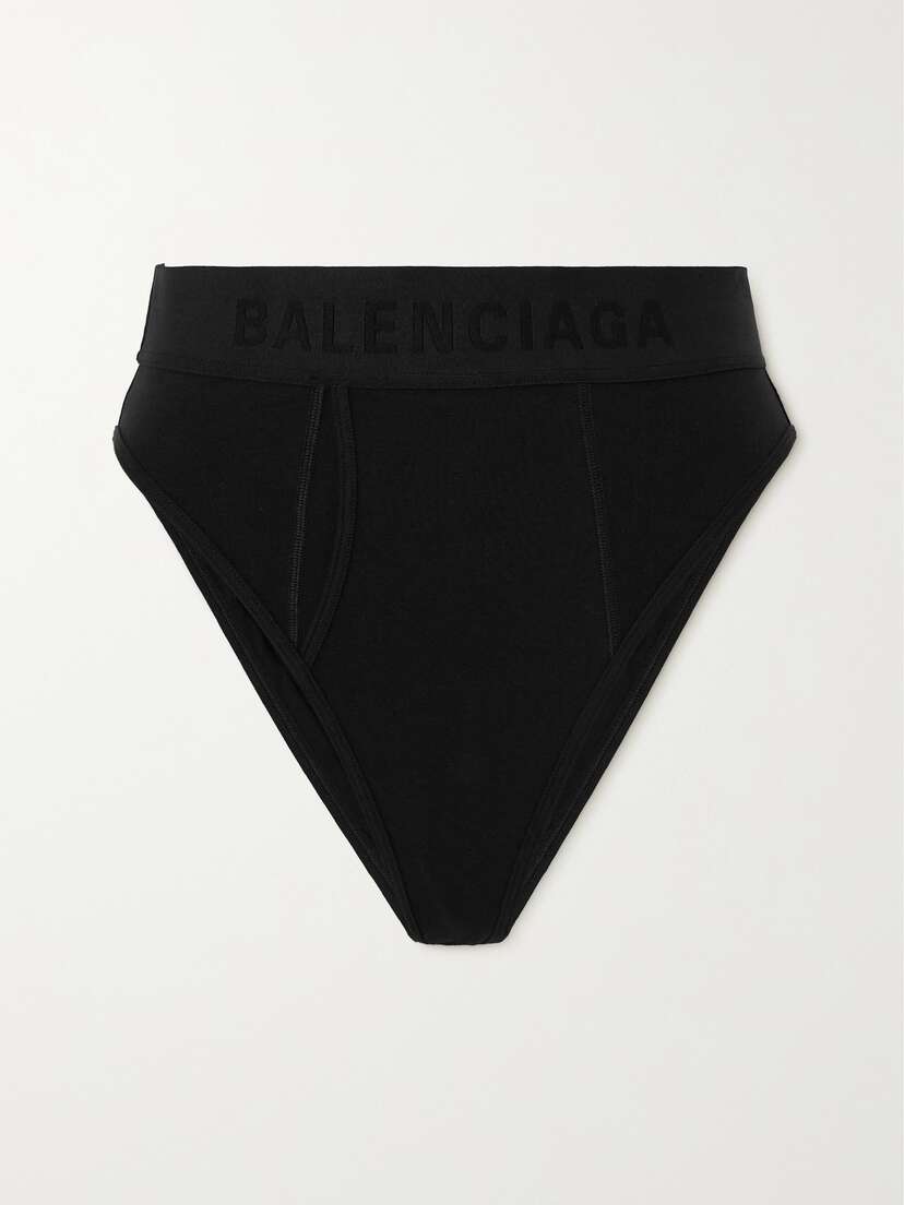 Balenciaga Stretch Cotton-jersey Briefs