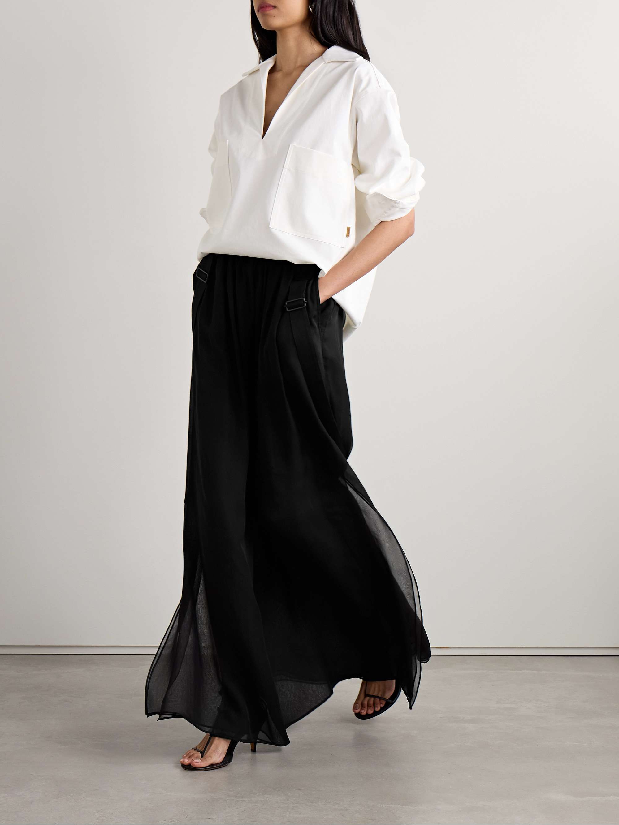 MAX MARA Jedy embellished silk-chiffon maxi skirt | NET-A-PORTER MAX MARA Jedy embellished silk-chiffon maxi skirt | NET-A-PORTER