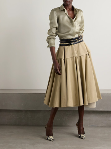 Max Mara Nola silk-organza shirt