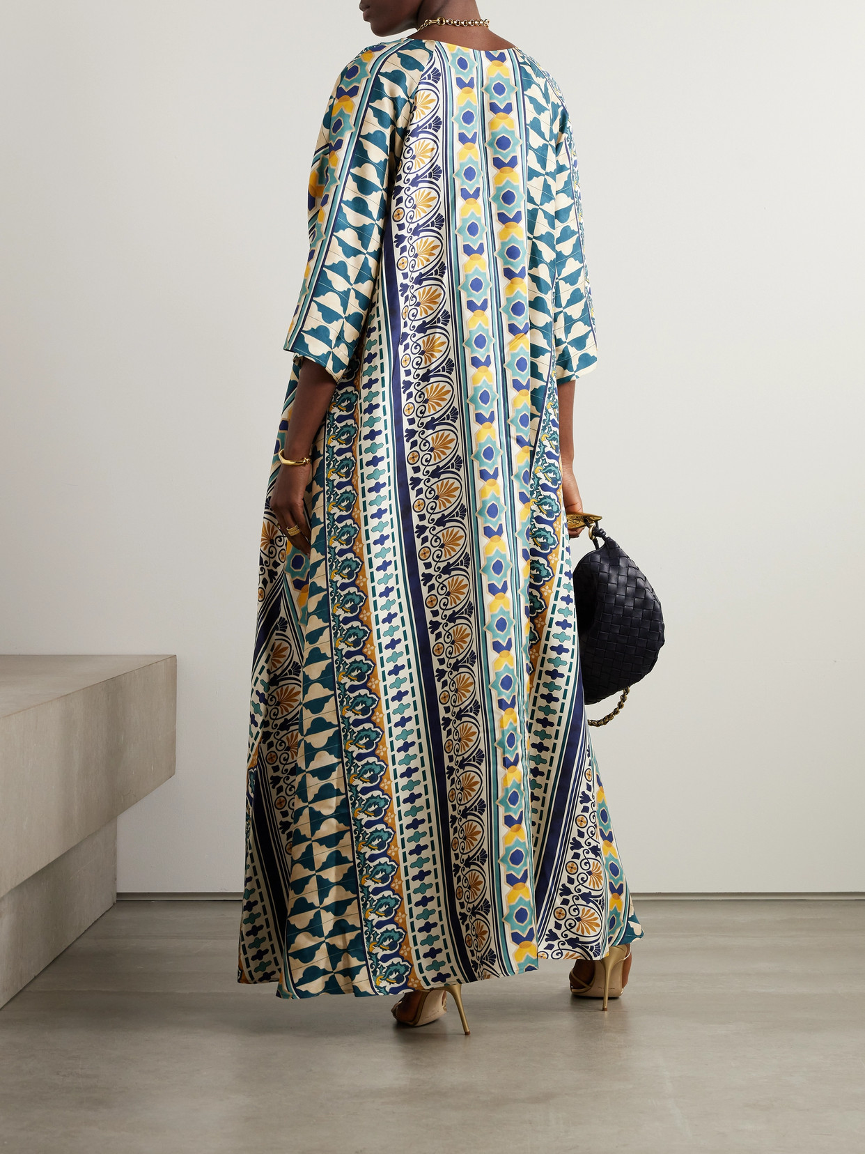 La Doublej La Double J Muumuu Dress In Multi