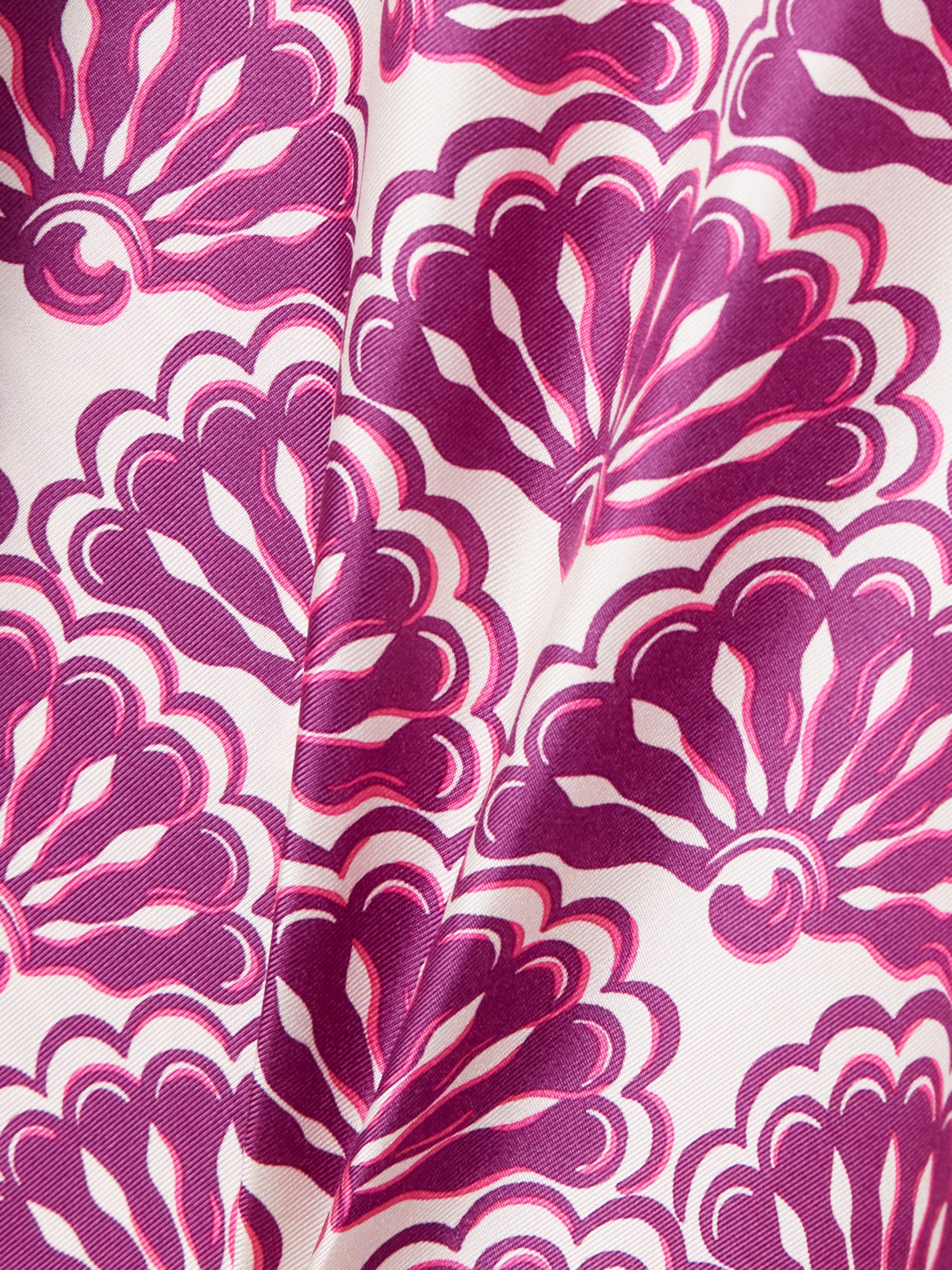 La DoubleJ Printed silk-twill mini dress