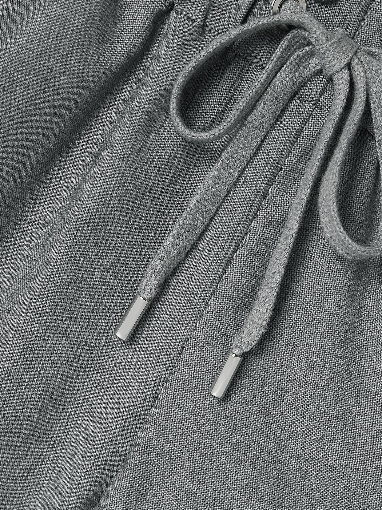 Sasuphi Valentina Wool Shorts In Gray