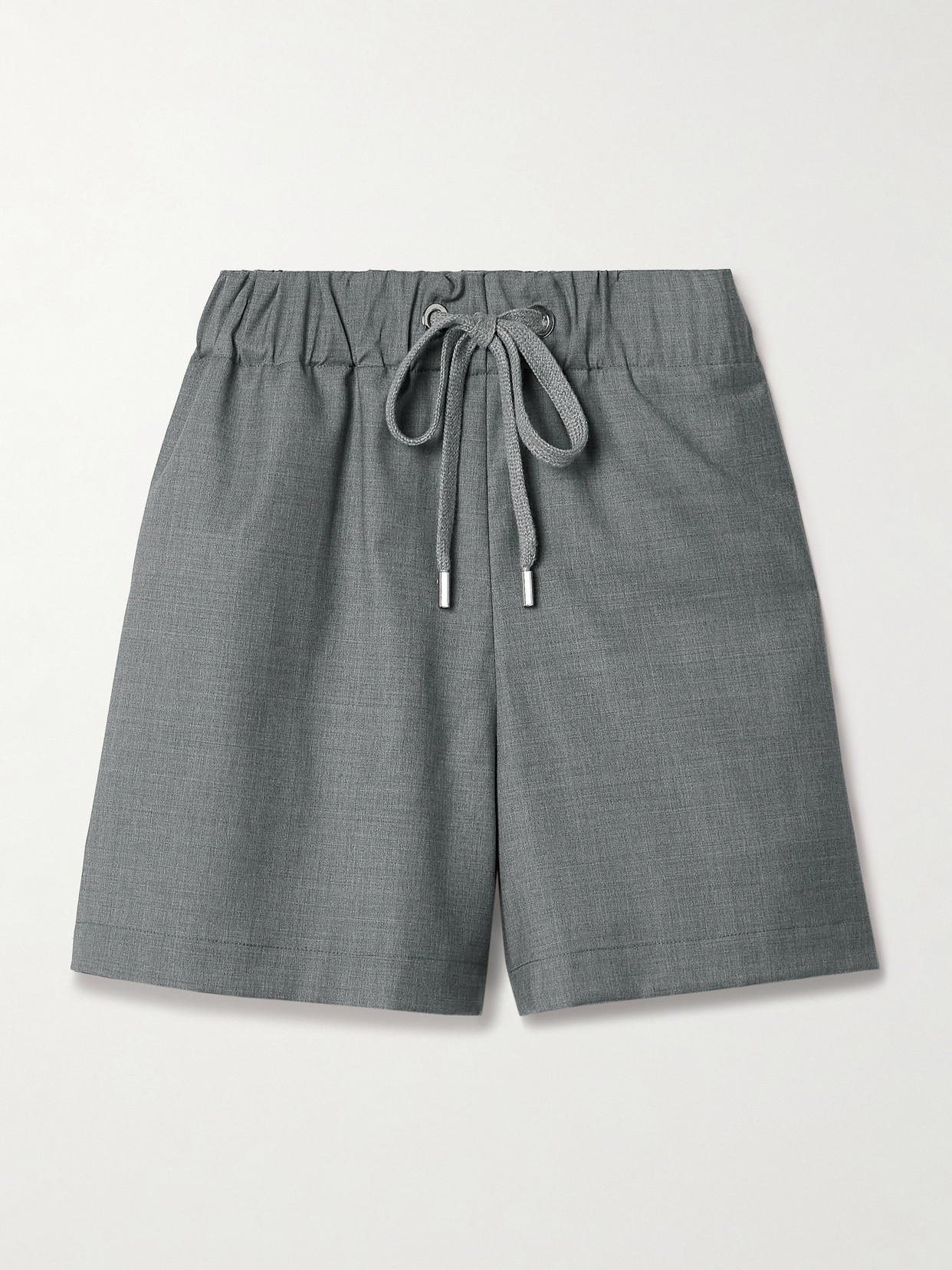 Sasuphi Valentina Wool Shorts In Gray