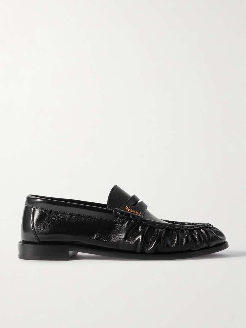 Saint Laurent Le Loafer Leather Loafers