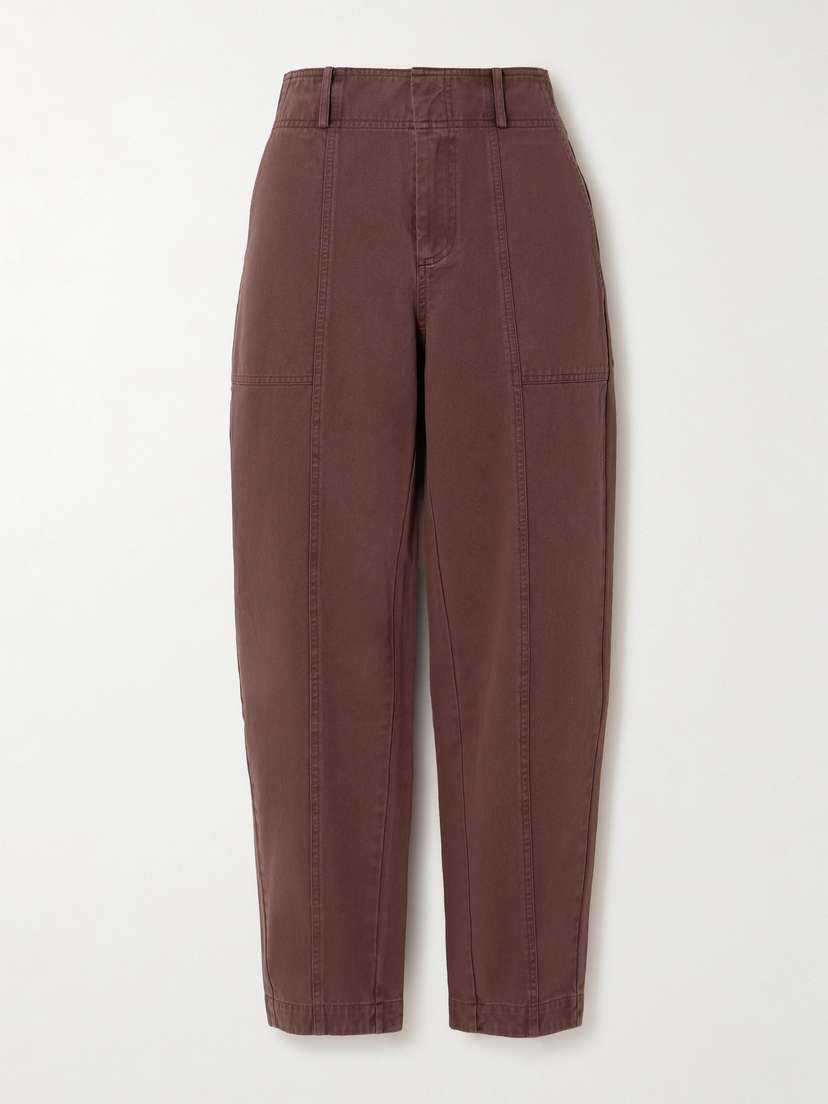 APIECE APART Mera Cotton-twill Tapered Pants