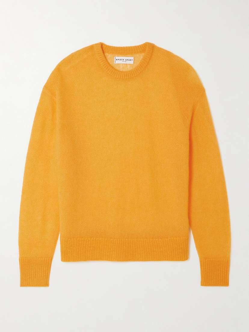 APIECE APART Softest Tissue Cashmere And Silk-blend Sweater