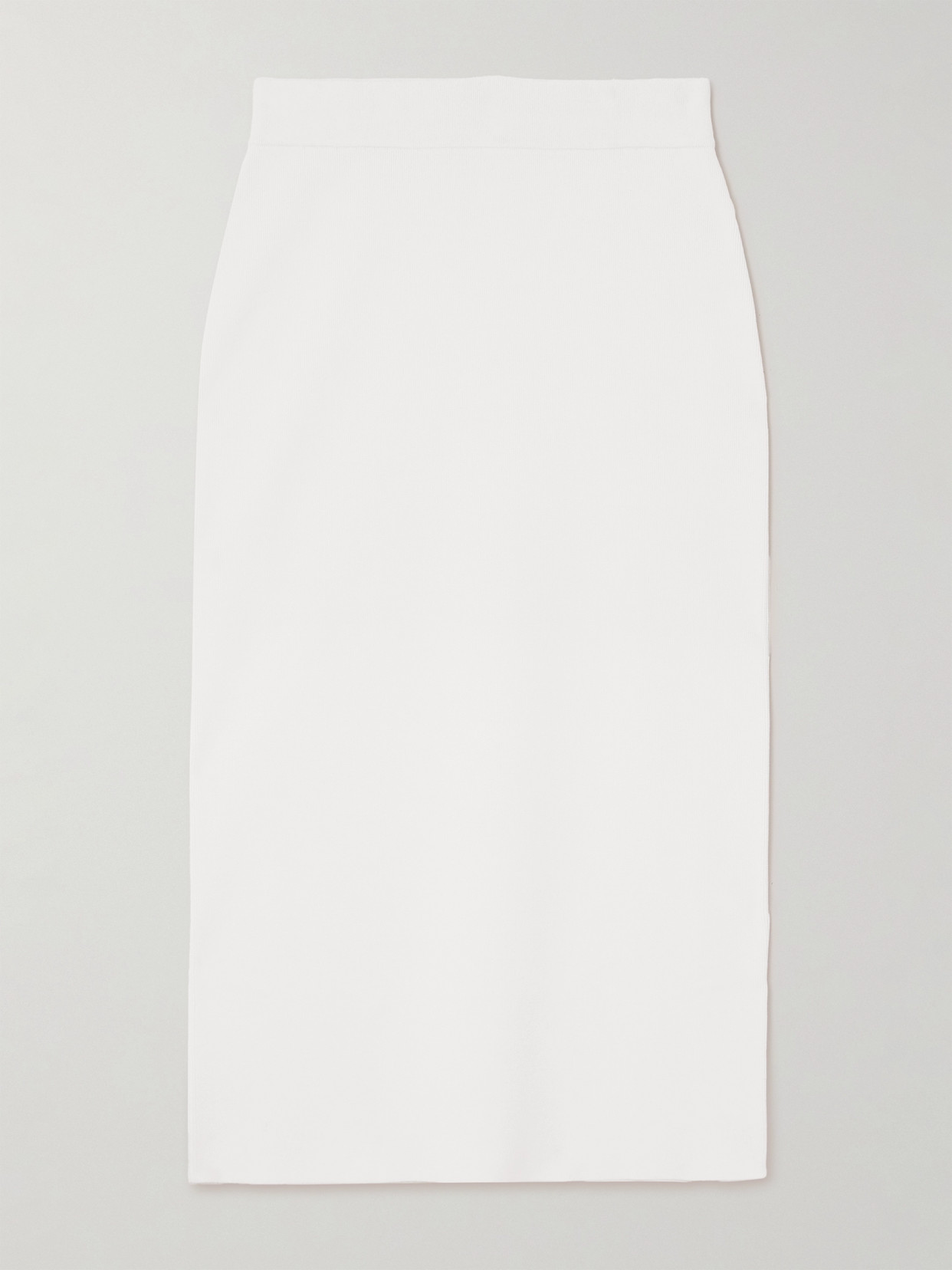The Frankie Shop - Solange Stretch-knit Midi Skirt - Off-white