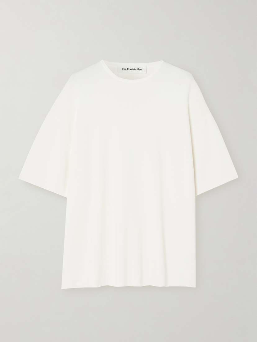 The Frankie Shop Lenny Knitted T-shirt - x large