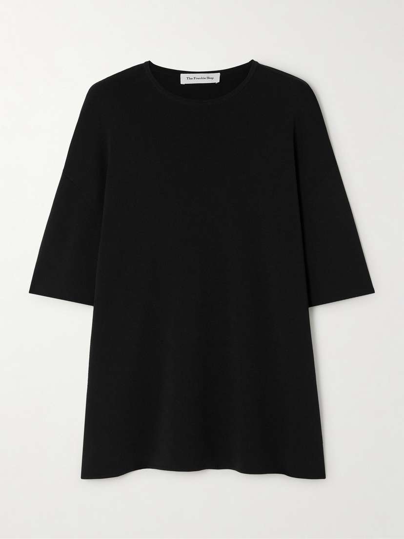 The Frankie Shop Lenny Knitted T-shirt - x large