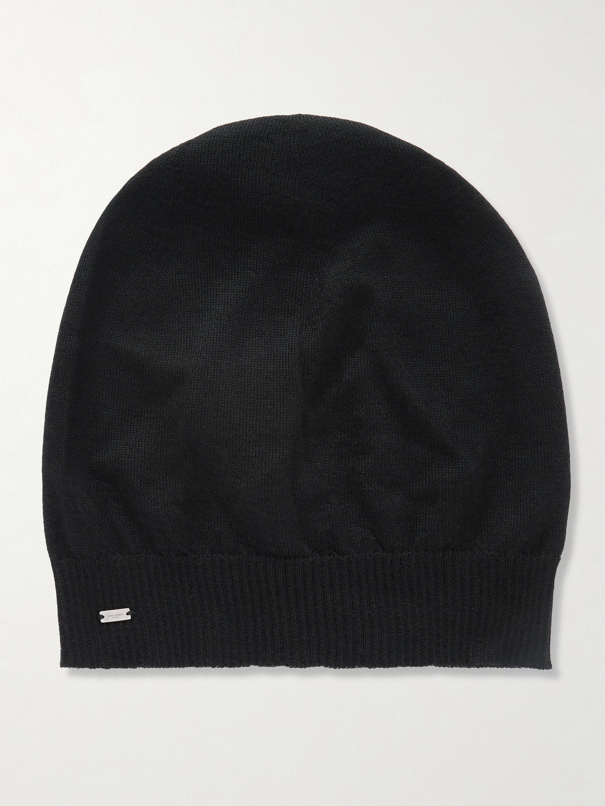 Saint Laurent Cashmere Beanie In Black