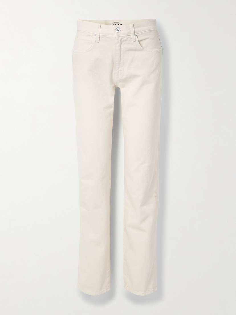 SLVRLAKE Sophie Mid-rise Straight-leg Jeans