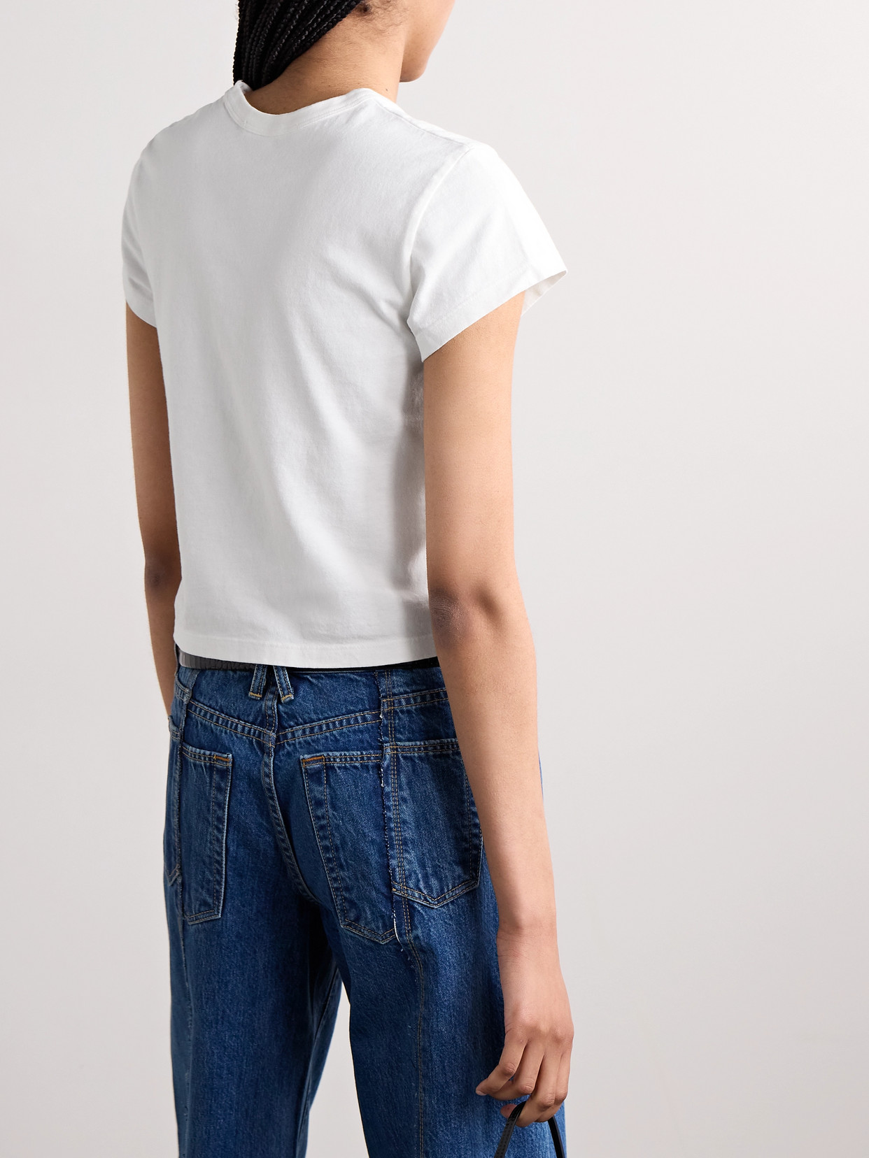 SLVRLAKE EASY COTTON-JERSEY T-SHIRT