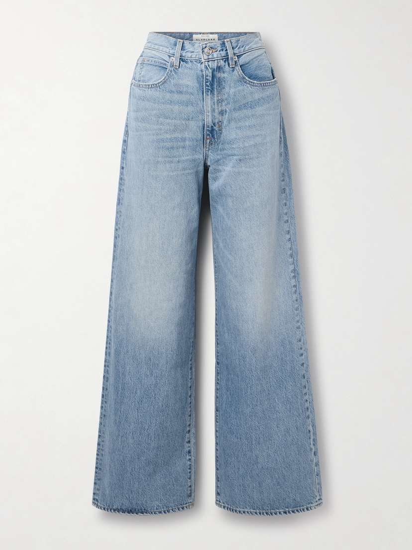 SLVRLAKE Eva High-rise Wide-leg Jeans